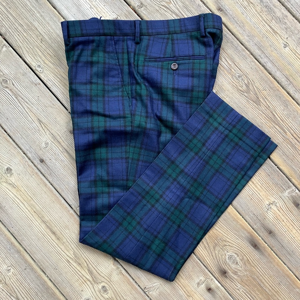 J Crew Bowery men’s wool slim trousers 30x30
